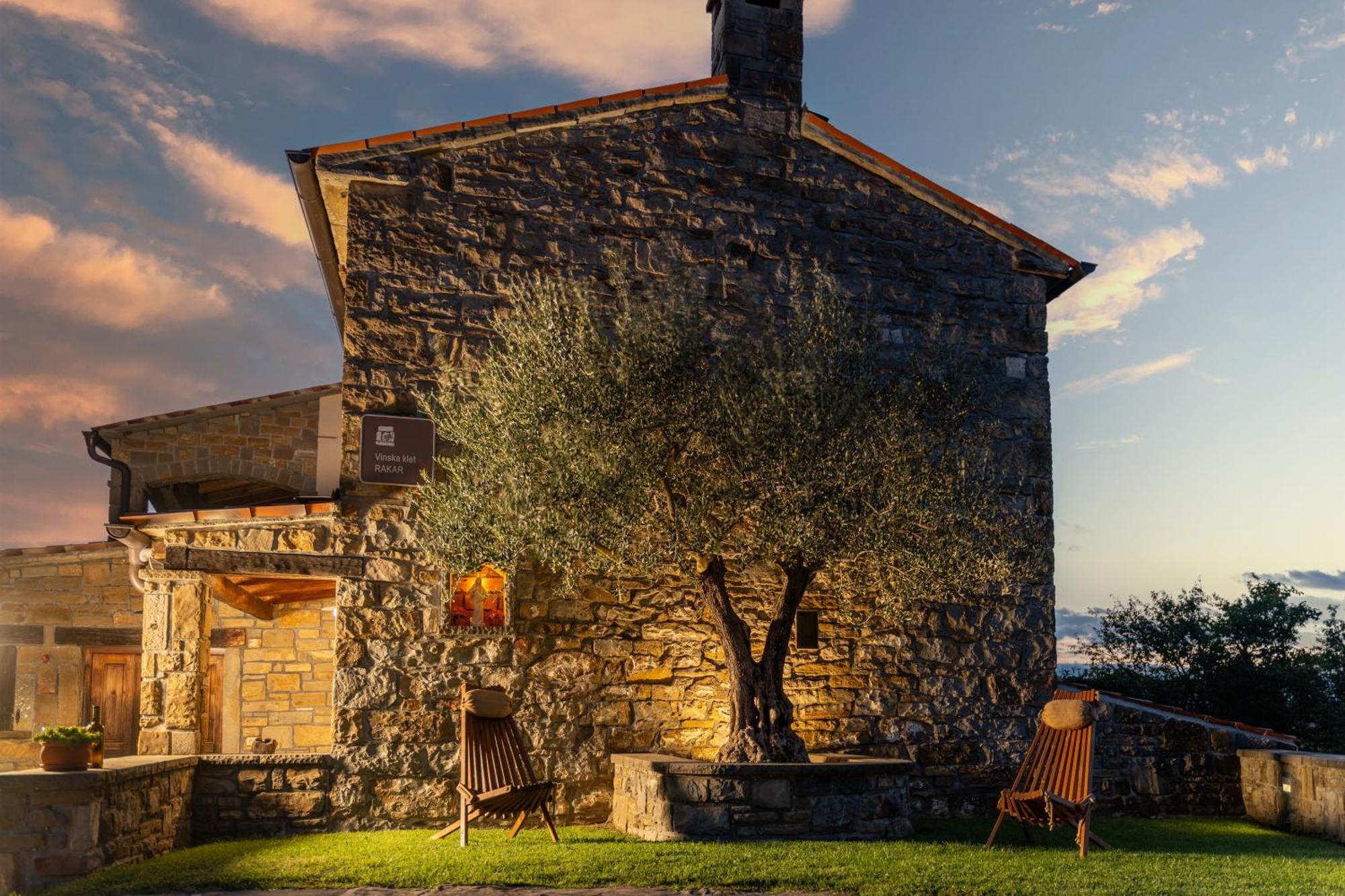 Wine House Rakar Pensionat Gračišče Eksteriør billede