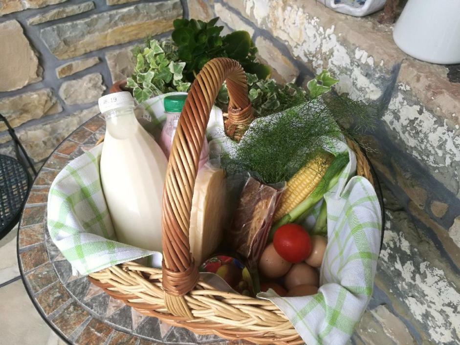 Wine House Rakar Pensionat Gračišče Eksteriør billede
